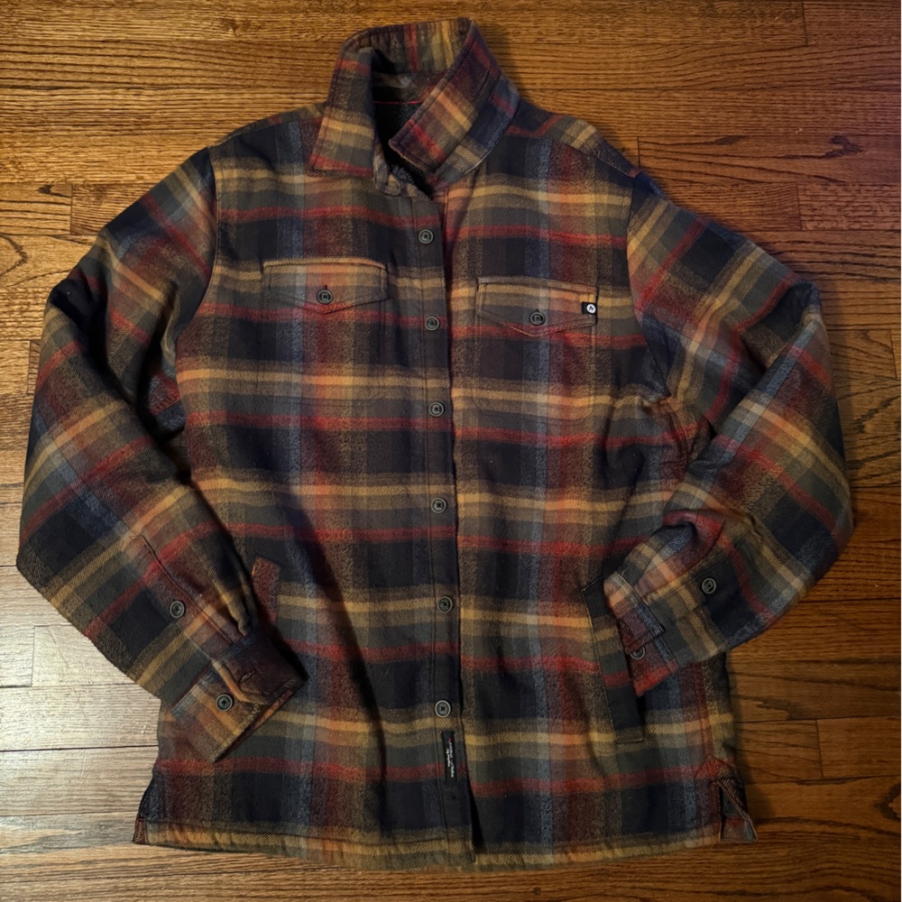 Marmot Multicolor Plaid Shirt Jacket